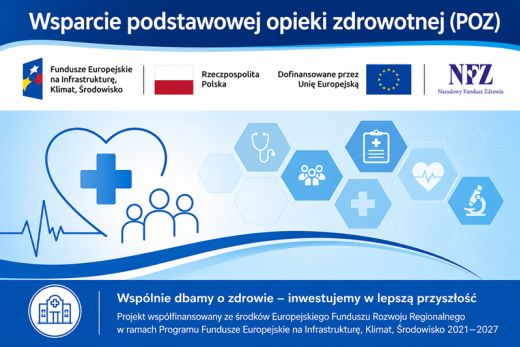 Przychodnia ARAMED na realizację przedsięwzięcia otrzymała grant w wysokości 446 698,00 zł.